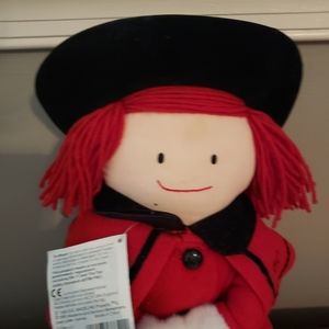Vintage 1997 Madeline Christmas Edition Doll by Eden w/Tag Mint Condition